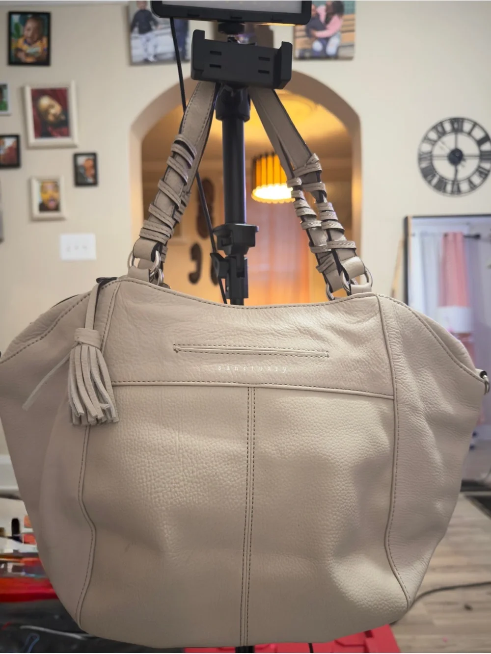 Brown Leather Women’s Handbag -